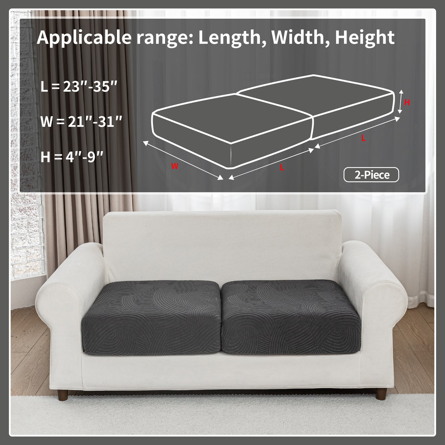 QIANMEW sofa covers washable,couch covers for sofa slipcovers,cobertores para sofas,slipcovers for couches and sofas,couch covers for 3 cushion couch sofa pet friendly