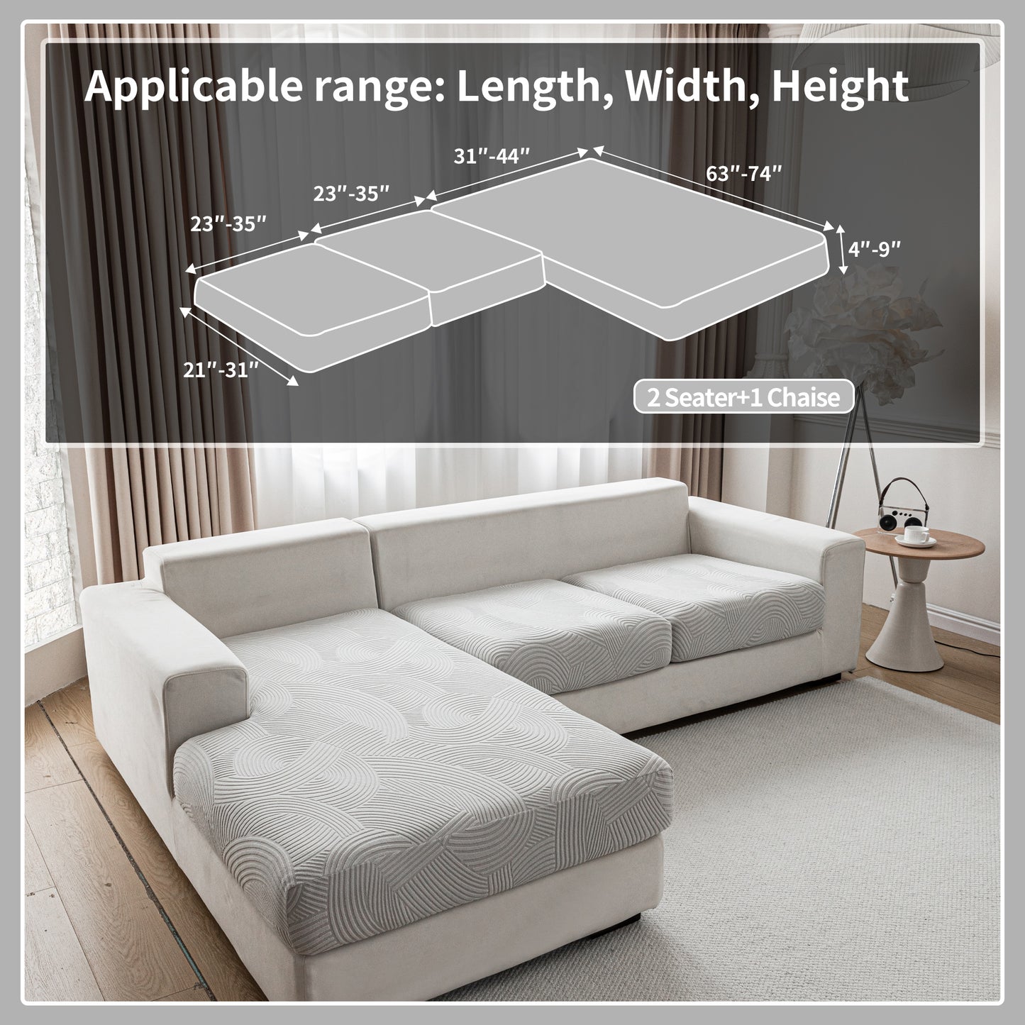 QIANMEW sofa covers washable,couch covers for sofa slipcovers,cobertores para sofas,slipcovers for couches and sofas,couch covers for 3 cushion couch sofa pet friendly