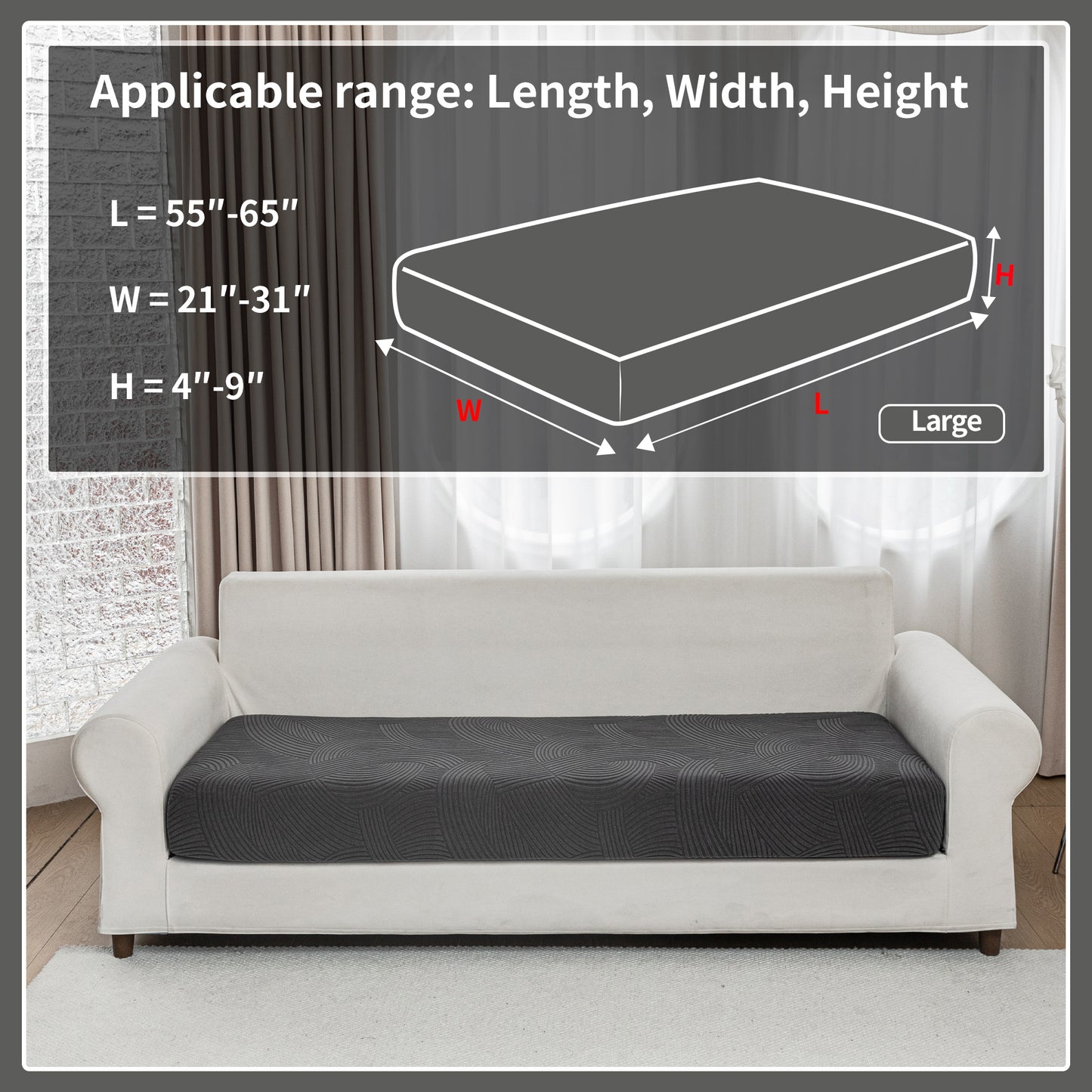 QIANMEW sofa covers washable,couch covers for sofa slipcovers,cobertores para sofas,slipcovers for couches and sofas,couch covers for 3 cushion couch sofa pet friendly