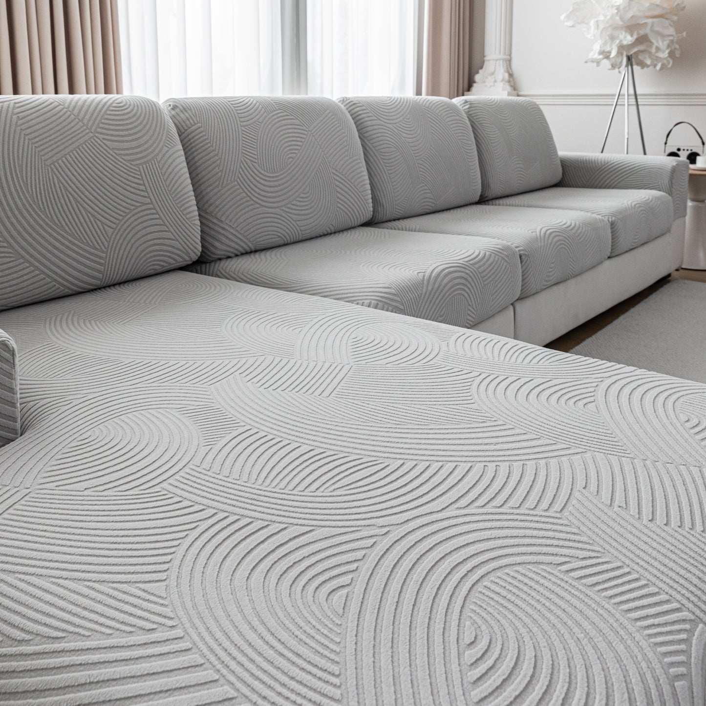 QIANMEW sofa covers washable，couch covers for sofa slipcovers，cobertores para sofas，slipcovers for couches and sofas，couch covers for 3 cushion couch sofa pet friendly