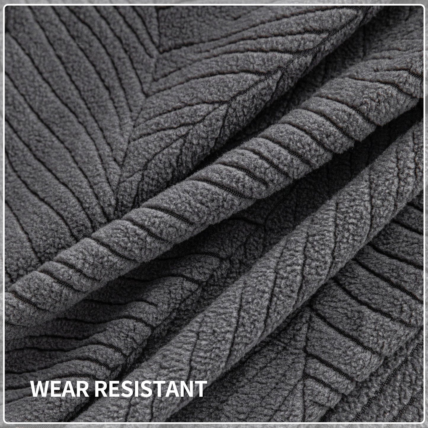 QIANMEW Couch Covers for Sectional Sofa, Washable Stretch Soft Sofa Cushion Covers L Shape Sofa Slipcovers Anti Slip Furniture Decor Protector for Pets