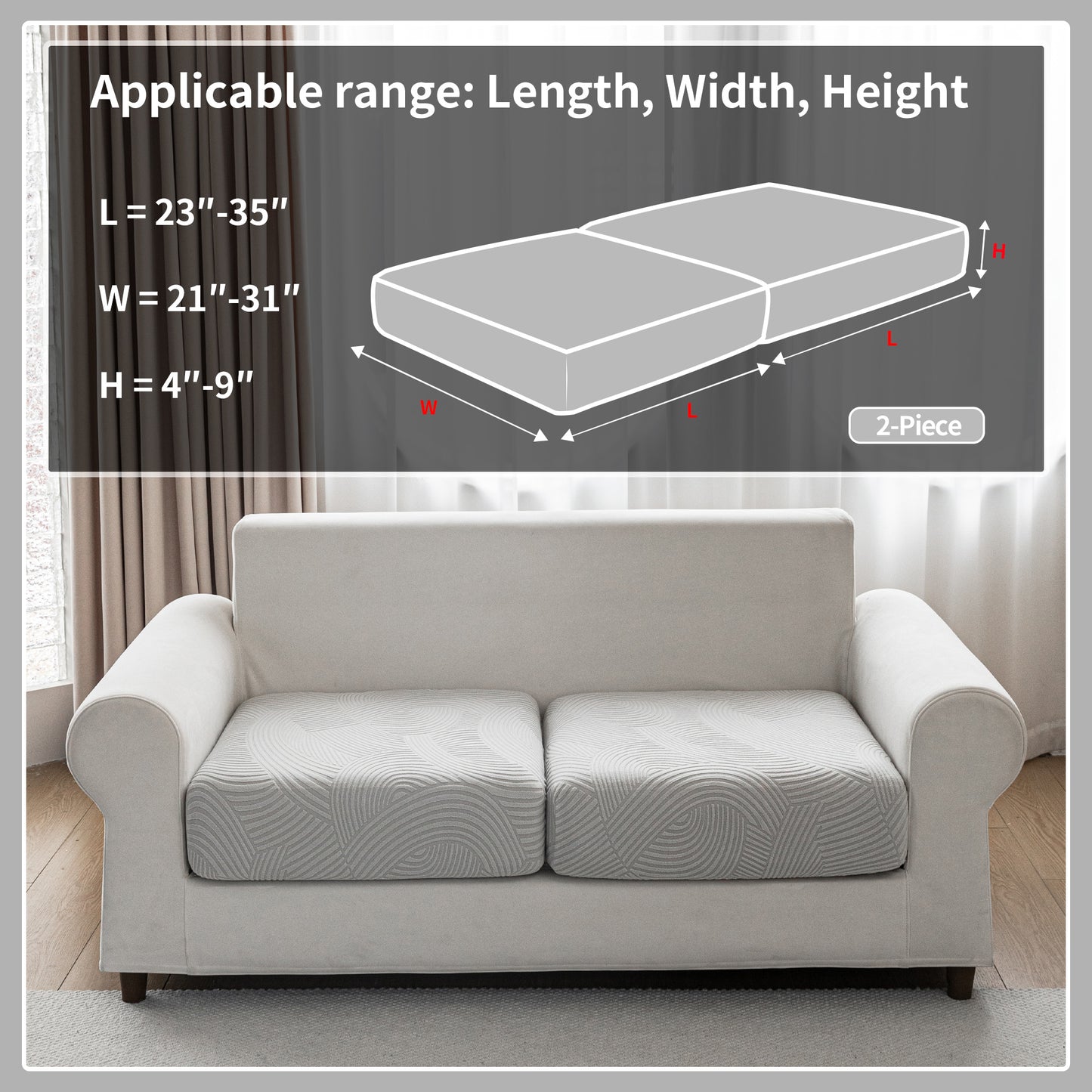 QIANMEW sofa covers washable，couch covers for sofa slipcovers，cobertores para sofas，slipcovers for couches and sofas，couch covers for 3 cushion couch sofa pet friendly