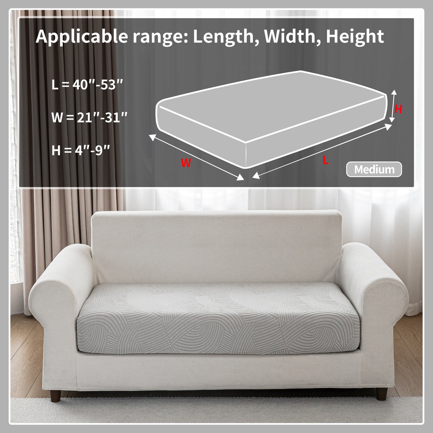 QIANMEW sofa covers washable，couch covers for sofa slipcovers，cobertores para sofas，slipcovers for couches and sofas，couch covers for 3 cushion couch sofa pet friendly